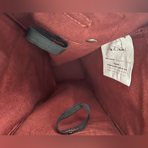 Park B. Smith burgundy canvas crossbody - Picture 7 of 7